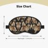 Lightweight Comfortable Eye Mask with Golden Retriever Design view 4