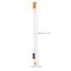 Pack of White Wooden Eyebrow Pencils with Sharpener view 2