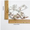 Satin Hair Scrunchies with Bows for Women, Elastic Silk Scrunchies view 3