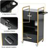 Salon Trolley with Metal Frame and Lockable Drawer view 3