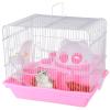 Portable Hamster Habitat with Hideout, Water Bottle and Exercise Wheel view 1