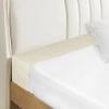 Bed Gap Filler 140 x 20 x 20 cm, Mattress Extender with Cover, Beige view 1