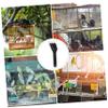 HANABASS Bird Cage Cleaning Scraper Brush, Black view 3