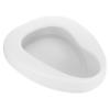 Ergonomic Plastic Bedpan for Older Adults, White, 2800 ml view 1