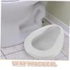 Ergonomic Plastic Bedpan for Older Adults, White, 2800 ml view 3
