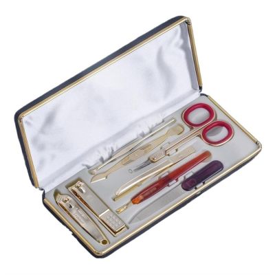 WEYFH 8-in-1 Nail Clipper, Manicure and Pedicure Set with Travel Case