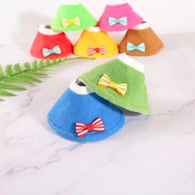 Greabuy Soft Fleece Recovery Collar for Small Birds