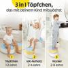3-in-1 Potty, Baby Potty from 1 Year, Potty Training Toilet, Blue view 2