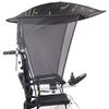 Universal Wheelchair Sun Canopy and Rain Cover with Transparent PVC Sheet view 1