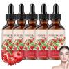 Pomegranate Seed Oil, Natural Cold-Pressed Oil for Skin and Hair, 5-Pack view 1