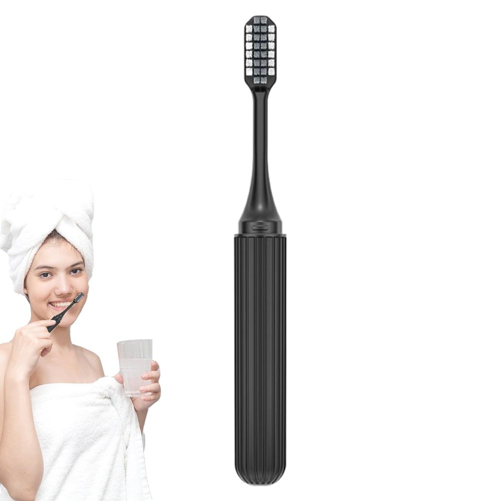 Foldable Pocket Toothbrush, Soft Bristles, Hygienic