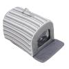 Pyhodi Dog Cooling Ice House, Striped Oxford Fabric Cooling Pad with Arc Design and 6 Ice Packs view 2