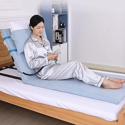 Electric Adjustable Backrest with Pump for Neck, Head, and Lower Back Support
