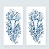 2 Sheets of Temporary Elephant Tattoos view 1
