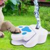 Interactive Dog Water Fountain with Paw-Activated Sprayer view 3