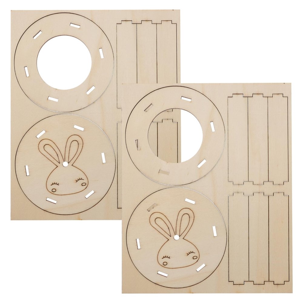 Toyvian 2-Piece Automatic Feeder for Rabbits and Small Pets