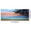 Aquarium Background Poster Sticker - Sunset Clouds Design view 3