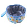 Foldable Nylon Dog Bowl, Large-Capacity Outdoor Travel Bowl view 1