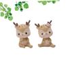 Alipis 2-Piece Resin Cartoon Deer Cake Ornaments view 3