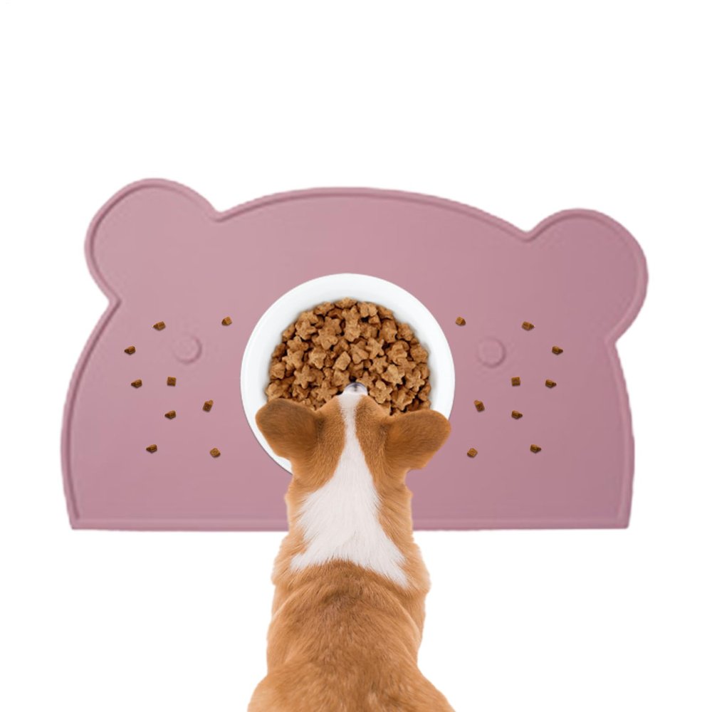 Dog Feeding Mat with Raised Edges