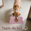 Dog Feeding Mat with Raised Edges view 2