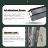 Push-Pull Folding Security Window Grille, Retractable Burglar Protection for Doors and Windows view 4
