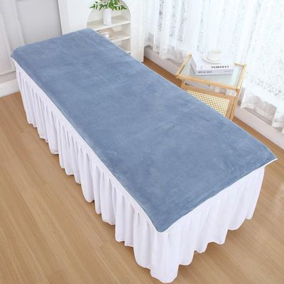 Blue/B (N), 190 x 90 cm Microfiber Massage Table Sheet