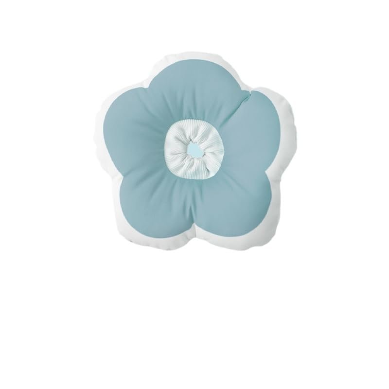 Soft Adjustable Cat Cone Collar for Cats and Small Dogs, Post-Surgery, Flower Design (V4, L)