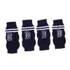 Toyvian Dog Leg Warmers, 4-Piece Elastic Cotton Pet Socks, Non-Slip Blue Socks with Cute Pattern for Cats and Small Dogs, 1.5–6 kg view 1