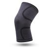 AYWTIUN 1-Piece Elastic Knee Support, Black, L view 1