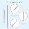 Stainless Steel Comedone Extractor, Blackhead & Milia Remover view 3