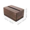 Wall-Mountable Tissue Box, Rectangular, 1 Piece view 2
