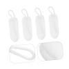 ifundom 10-Piece Nylon Finger Toothbrushes for Dogs and Cats, White view 2