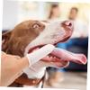 ifundom 10-Piece Nylon Finger Toothbrushes for Dogs and Cats, White view 4