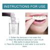 Ayyecoeeye Adjustable-Buckle Whitening Artificial Teeth Denture, Silicone Reline Denture Set, for Men and Women (1 Set) view 2