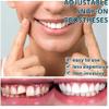 Ayyecoeeye Adjustable-Buckle Whitening Artificial Teeth Denture, Silicone Reline Denture Set, for Men and Women (1 Set) view 3
