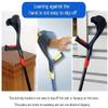 OUBBDVRT Adjustable Forearm Crutches view 4