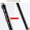 Adjustable Forearm Crutches with Swiveling Closed Cuffs, Silver view 4
