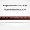 Height-Adjustable Walking Cane, Portable Aluminum Alloy Cane, Ergonomic Folding Cane for Seniors, Travel and Walking view 2