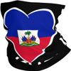 I Love Haiti Unisex Multifunctional Headband and Neck Gaiter view 1