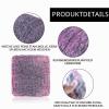 Biglumin 10-Piece Steel Wool Soap Pads with Pot Brush view 3