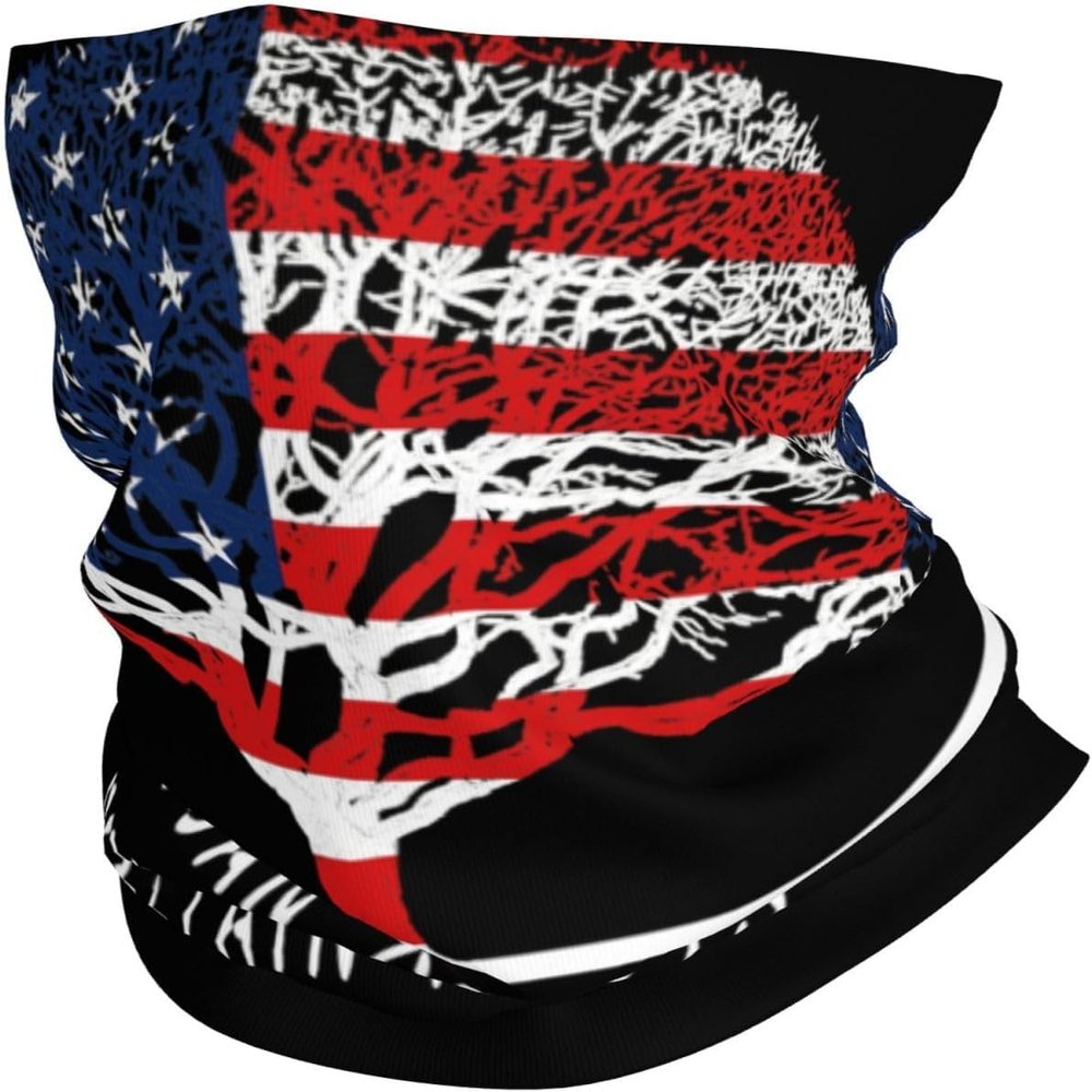 American Crown with British Roots Multifunctional Neck Warmer for Men and Women