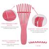 FREECOZYER 15-Piece Hair Brush and Styling Set, Purple view 2