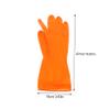 VALICLUD 3 Pairs Reusable Rubber Dishwashing Gloves with Extended Cuffs view 2