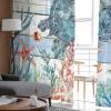 Sheer Sea Turtle Chiffon Curtains, 84 in L, 2 Panels view 4