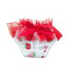 YYDPYZBD Female Dog Diapers, Menstrual Pants, Breathable Cotton Puppy Diaper with Bow, 7-XL view 1
