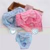 YYDPYZBD Female Dog Diapers, Menstrual Pants, Breathable Cotton Puppy Diaper with Bow, 7-XL view 3