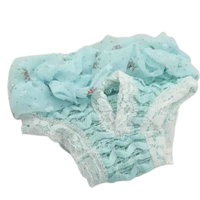 YYDPYZBD Female Dog Diapers, Reusable Heat Pants, Green, M