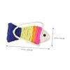 IMIKEYA Cat Scratching Board - 3 Pack Fish Shape view 3