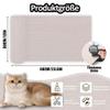 Self-Adhesive Cat Scratching Mat – Sofa Scratch Protector, DIY Cuttable, 60 × 30 cm, Off-White view 2